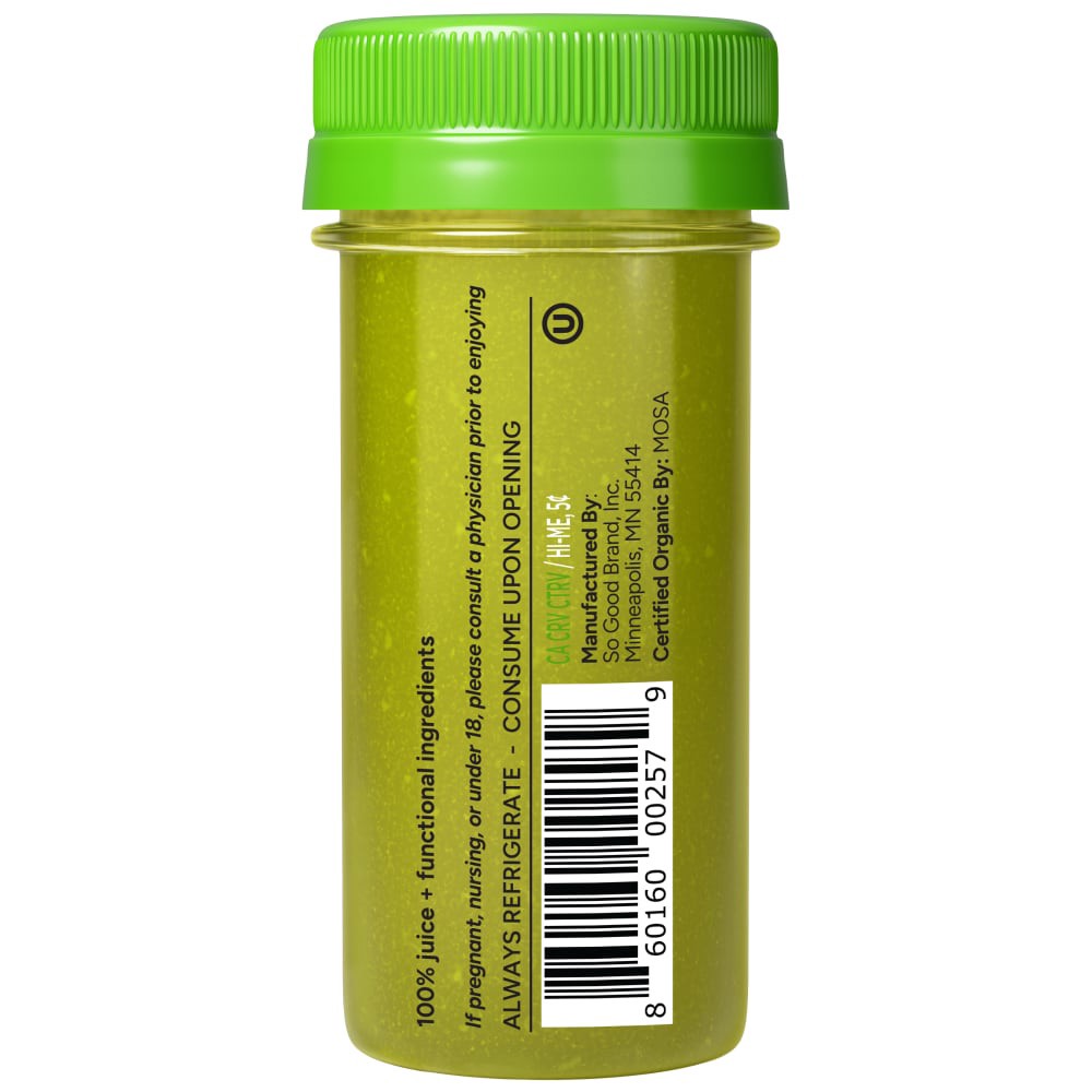 slide 3 of 4, So Good So You Energy Mango Spinach Shot, 1.7 fl oz