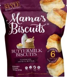 Mama's Biscuits Frozen Ready To Eat Buttermilk Biscuits