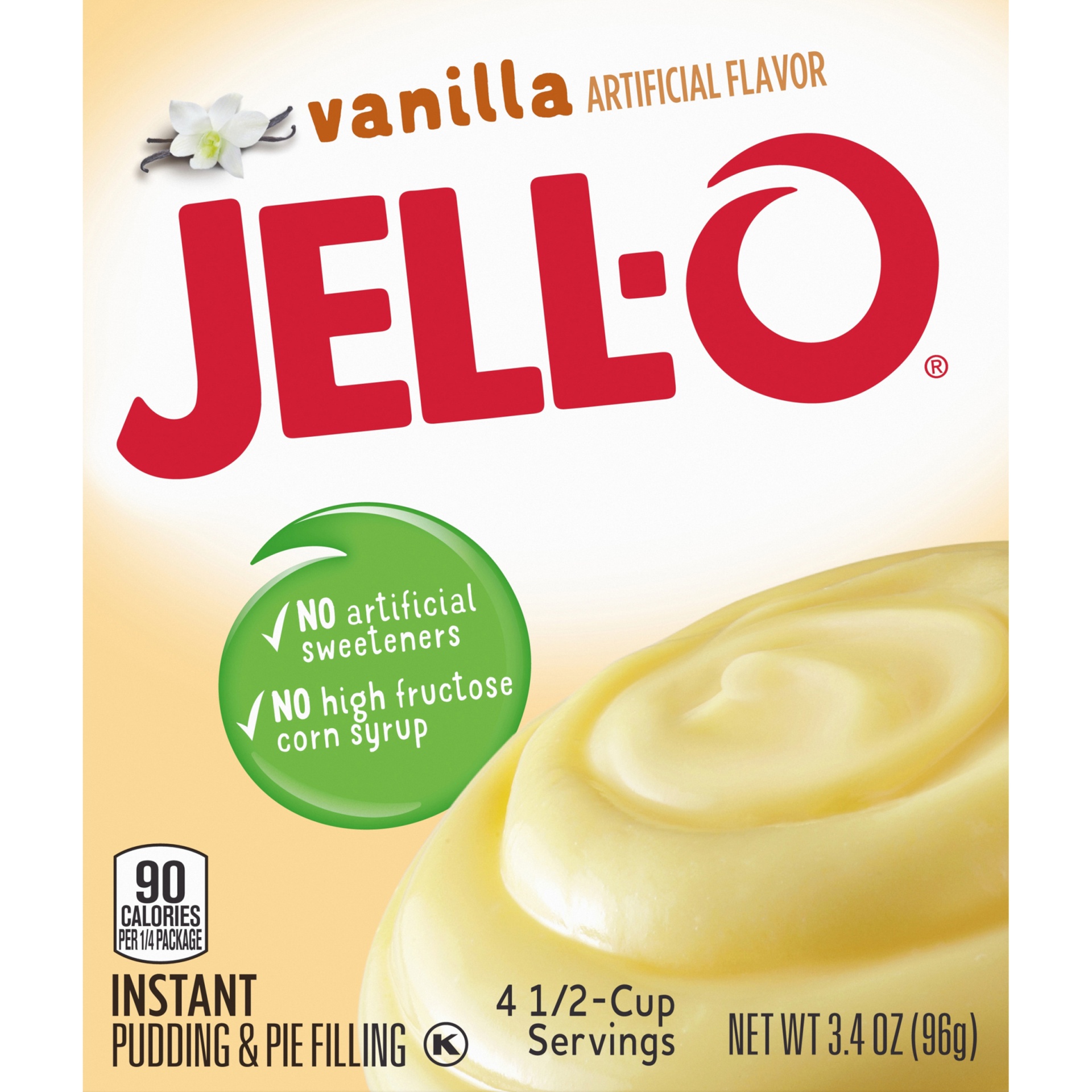 slide 5 of 7, Jell-O Vanilla Instant Pudding & Pie Filling Mix, 3.4 oz
