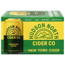 Hudson North Cider Co Standard New York Cider 6 - 12 oz Cans