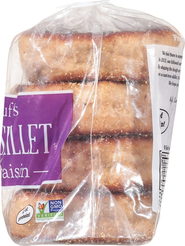 slide 2 of 5, Stone & Skillet Cinnamon Raisin English Muffins 12 oz, 12 oz