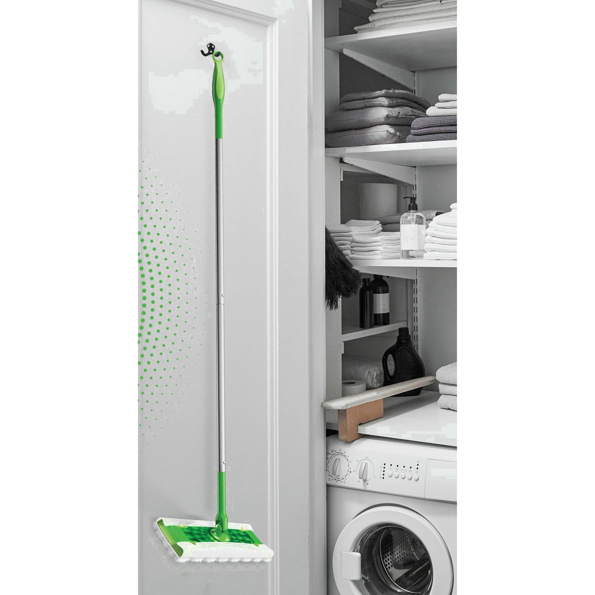 slide 93 of 98, Swiffer Sweeper Wet Mopping Cloth Refills for Floor Mopping and Cleaning, Multi-Surface Floor Cleaner with Gain Original Scent, 24 Count, 24 ct