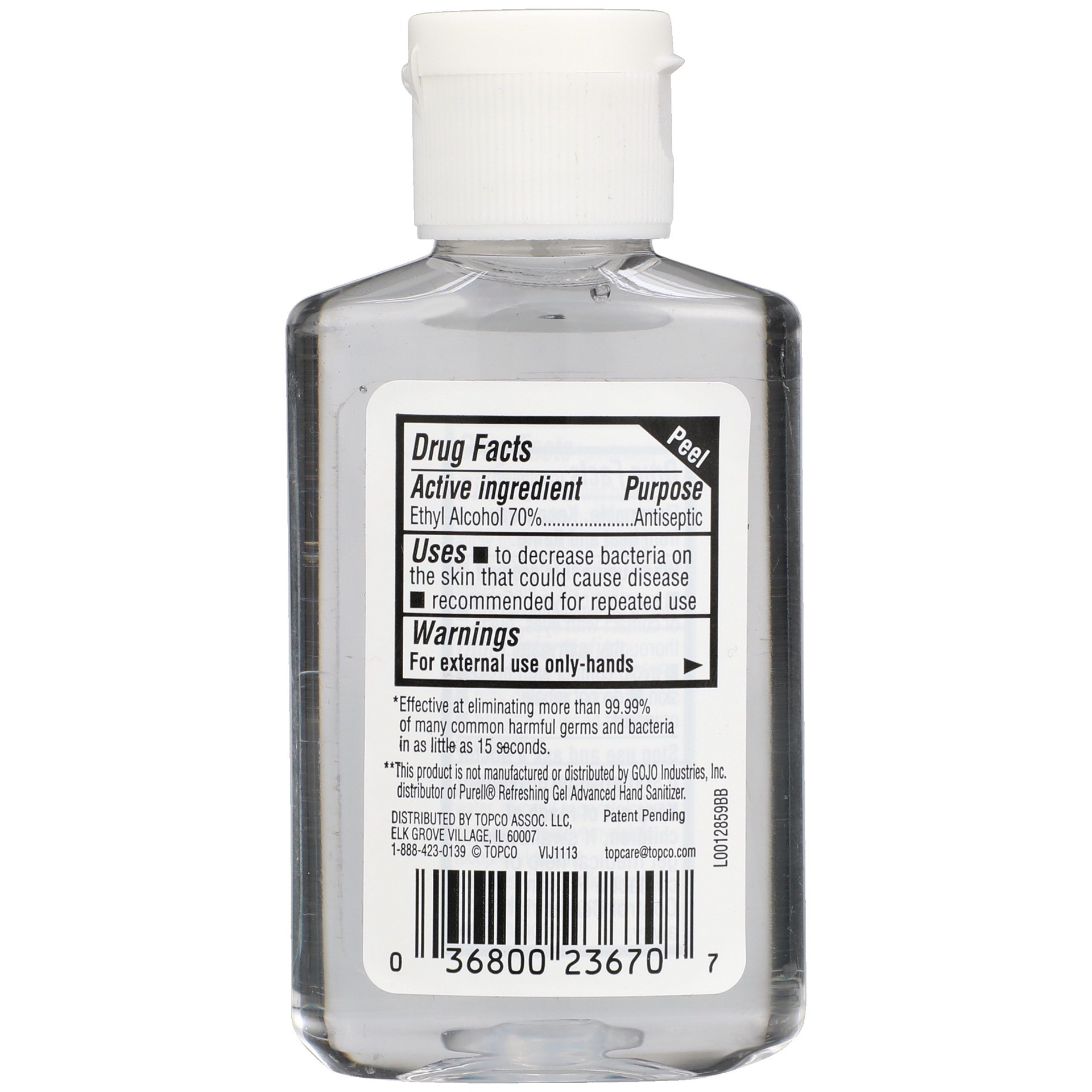 slide 2 of 6, TopCare Everyday Advanced Hand Sanitizer with Vitamin E 2 fl oz, 2 fl oz