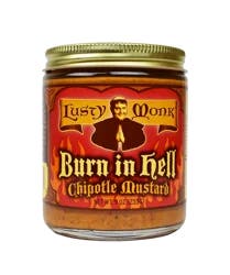 Lusty Monk Burn in Hell Chipotle Mustard