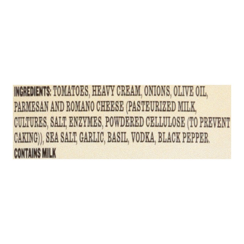 slide 5 of 5, Hoboken Farms Vodka Sauce 25 oz, 25 oz