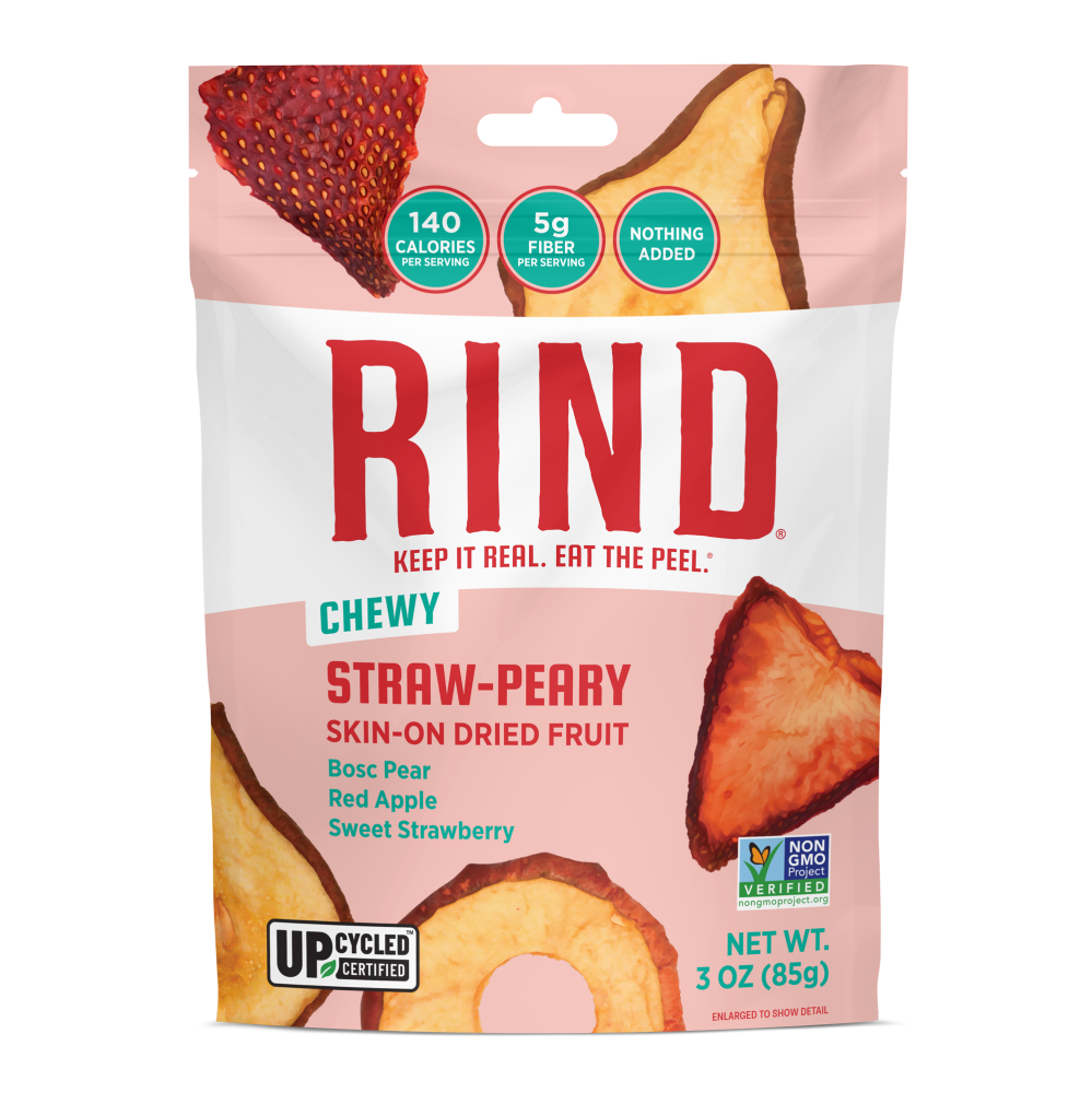 slide 6 of 6, RIND Skin-On Straw-Peary Dried Fruit 3 oz, 3 oz