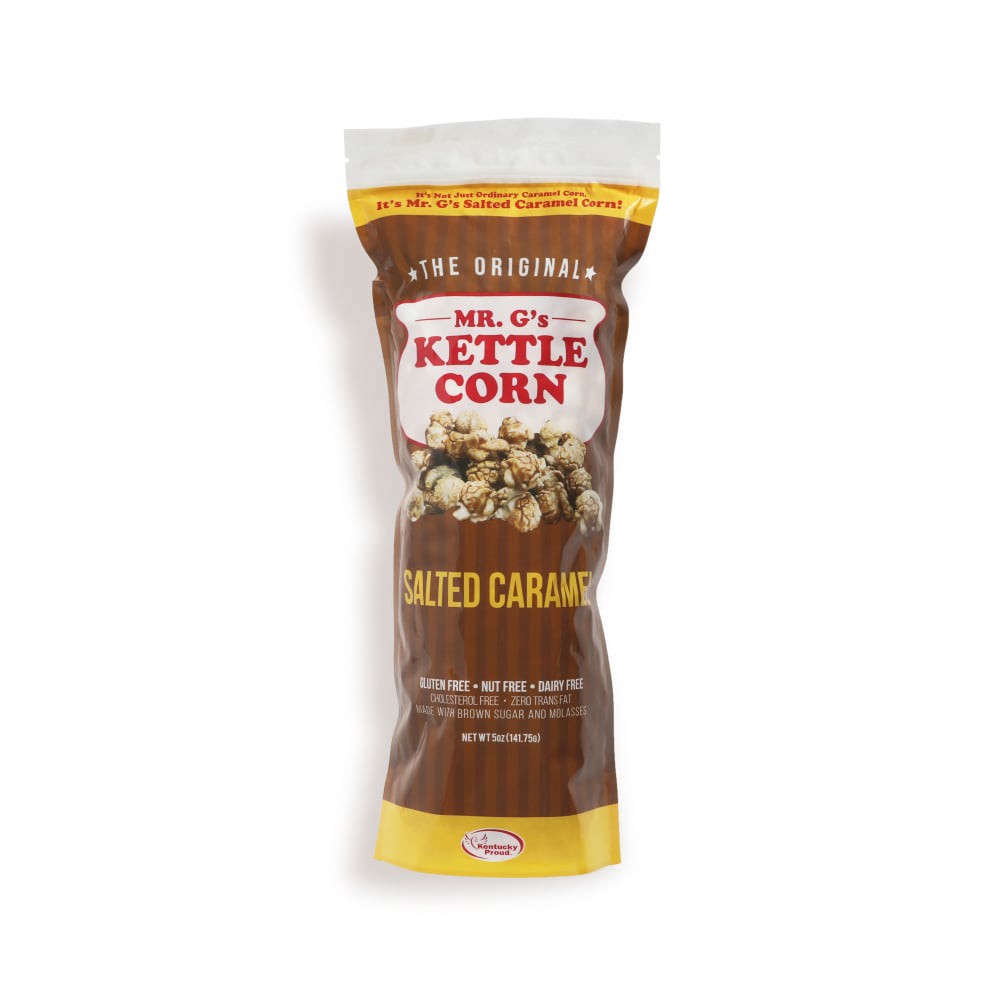 slide 1 of 1, Mr G's Salted Caramel Kettlecorn, 5 oz