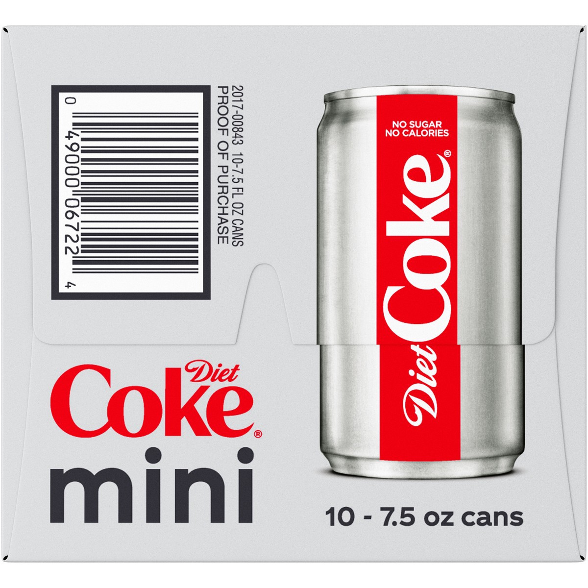 slide 9 of 9, Diet Coke Diet Cola, 7.5 fl oz, 10 ct