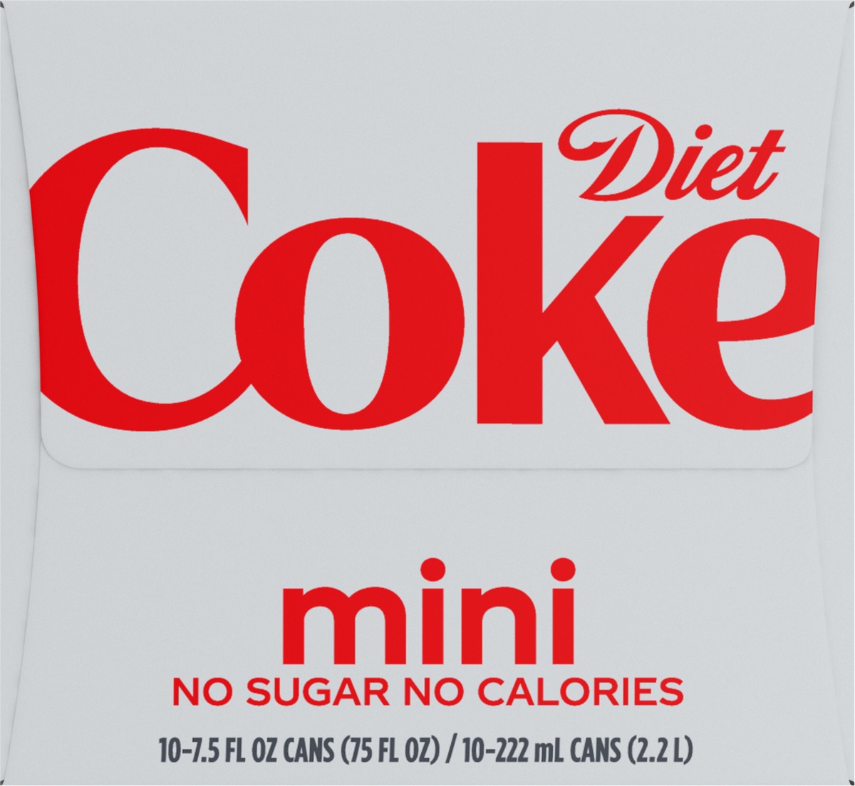 slide 5 of 9, Diet Coke Fridge Pack Cans, 7.5 fl oz, 10 Pack, 10 ct; 7.5 fl oz
