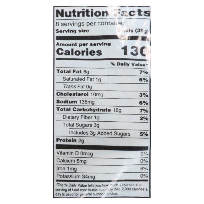 slide 5 of 5, Roro's Baking Company Dinn-A-Rolls, Parker House Style, 11 oz