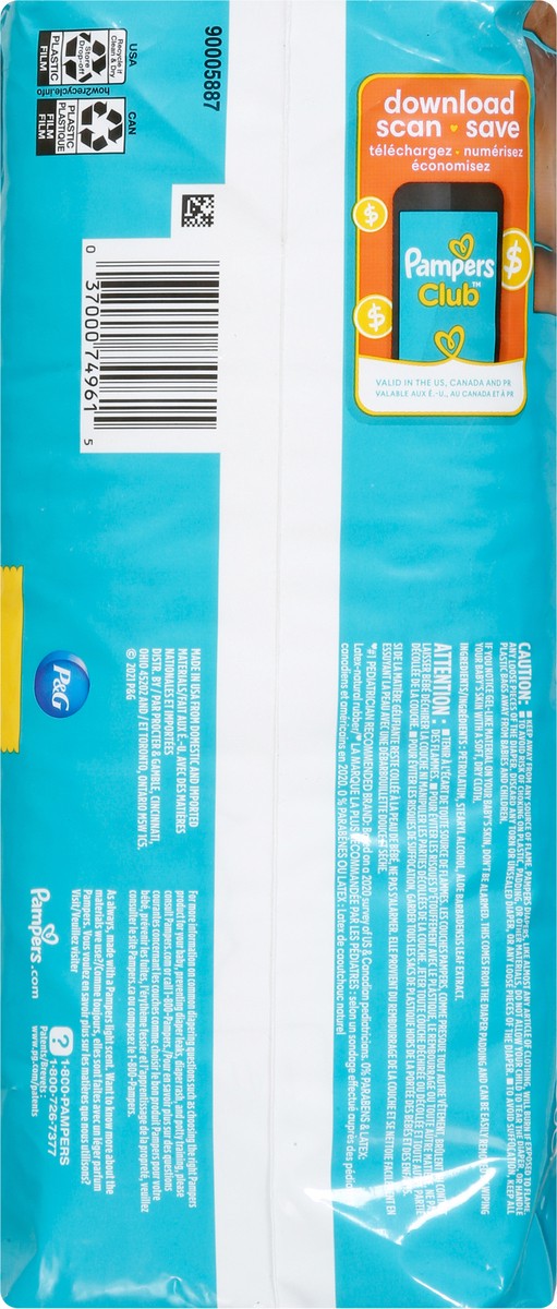 slide 5 of 9, Pampers Swaddlers Active Baby Diapers, Size 6, 16 Count, 16 ct
