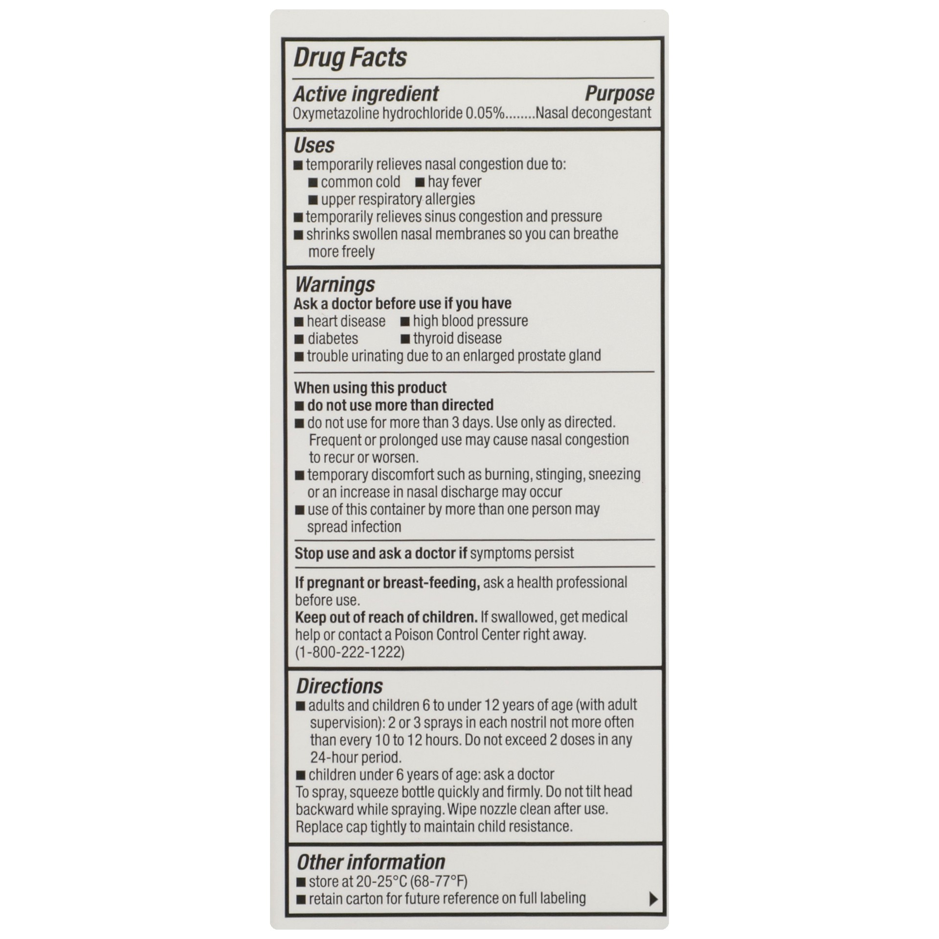 slide 6 of 6, Topcare Nasal Spray, 1 oz