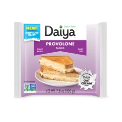 Daiya Dairy-Free Provolone Cheese Slices 7.8 oz