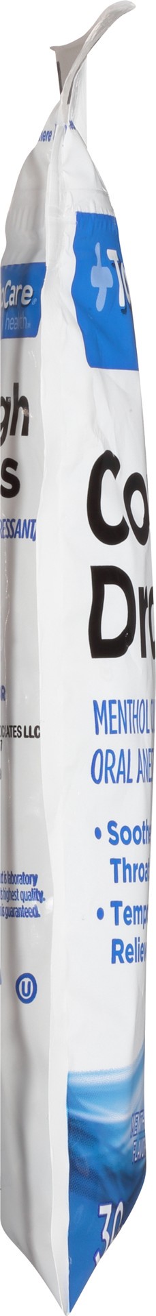 slide 2 of 6, TopCare Menthol Cough Drops - Eucalyptus, 30 ct