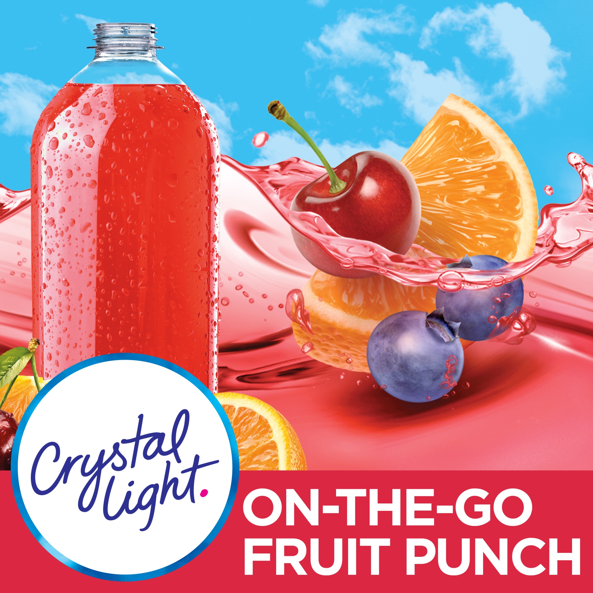 slide 6 of 11, Crystal Light Fruit Punch Artificially Flavored Powdered Drink Mix On-the-Go-Packets, 0.9 oz