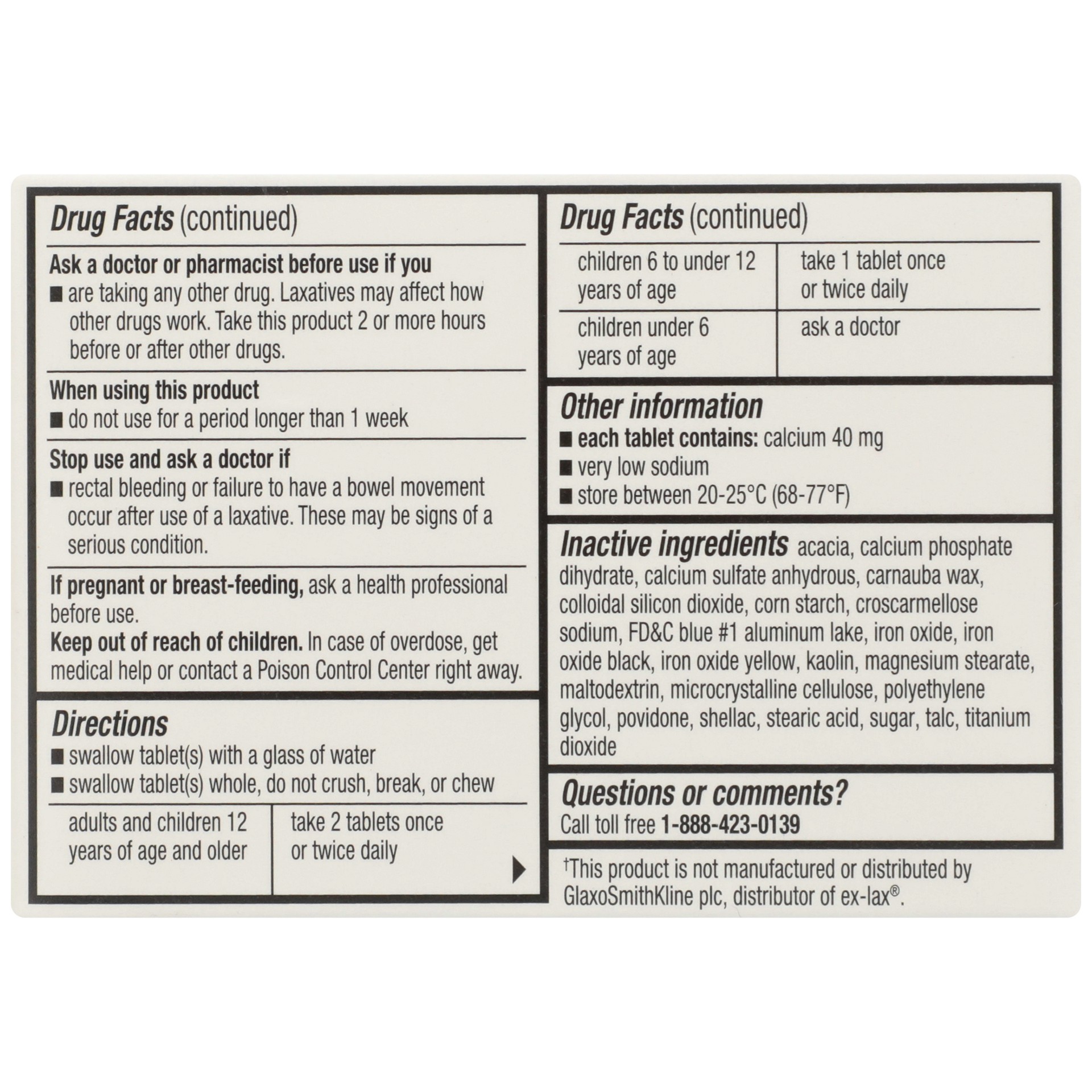 slide 5 of 6, TopCare Top Care Laxative Maximum Strength 24 Pack, 24 ct