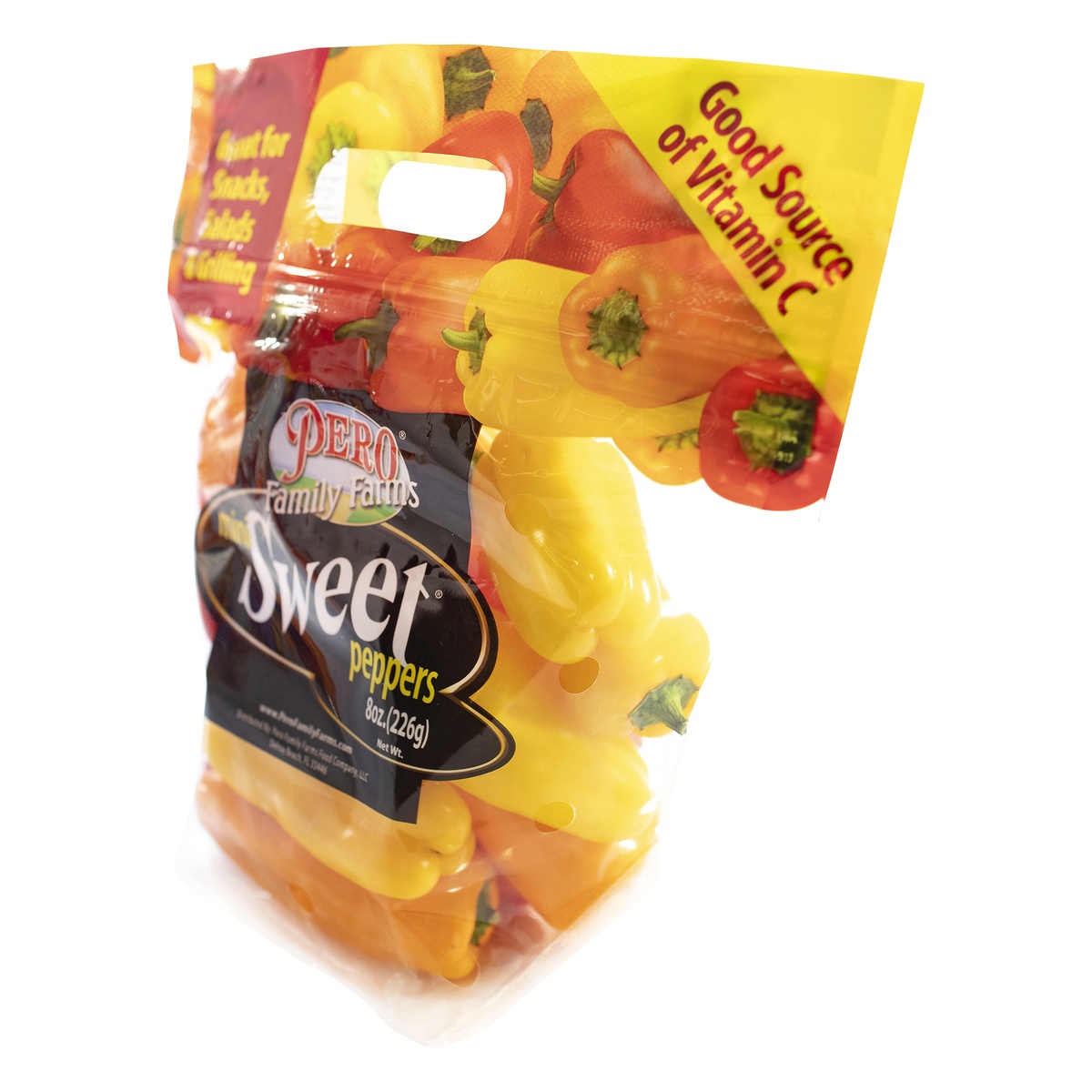 slide 3 of 9, Pero Family Farms Pero Mini Sweet Peppers, 8 oz