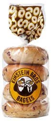 Einstein Bros Blueberry Bagels