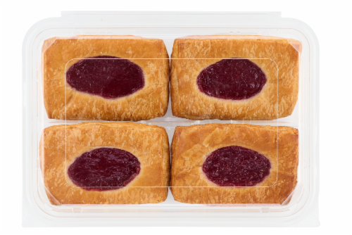 slide 1 of 1, Simple Joys Bakery Simple Joy's Bakery® Raspberry Filled Croissants, 9.6 oz.