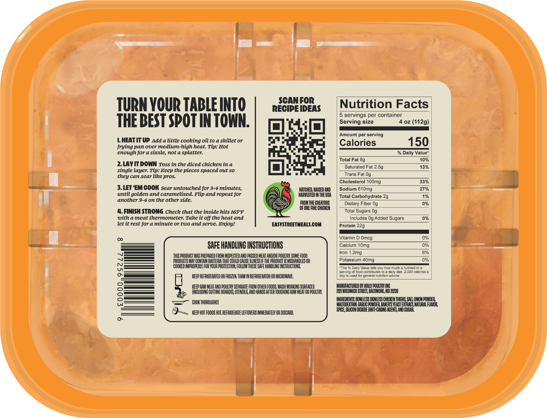 slide 5 of 5, Easy Street Rotisserie Chicken, 1.25 oz