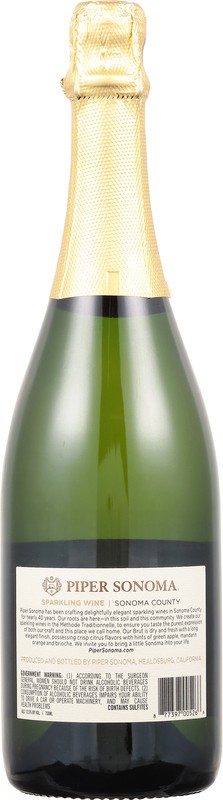 slide 3 of 4, Piper Sonoma Brut Sparkling Wine 750 ml, 750 ml