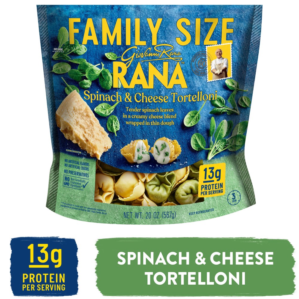 slide 2 of 2, Rana Spinach & Cheese Tortelloni, 20 oz