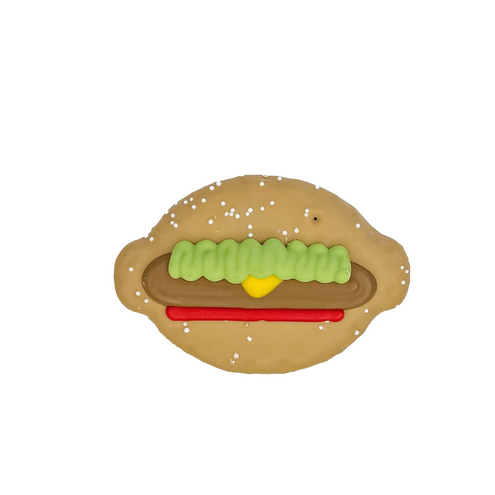 slide 1 of 1, Wufers Woof It Down Burger Treat, 1 ct