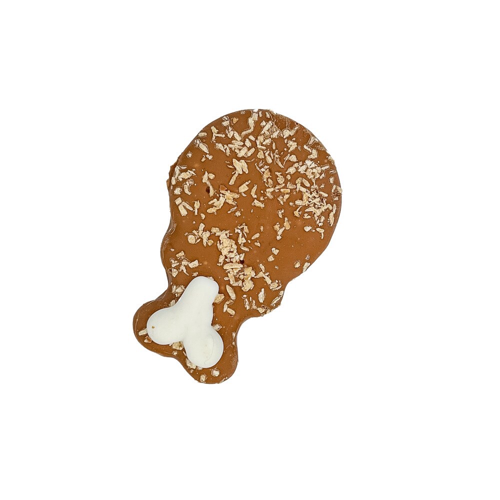 slide 1 of 1, Wufers Woof It Down Drumstick Treat, 1 ct