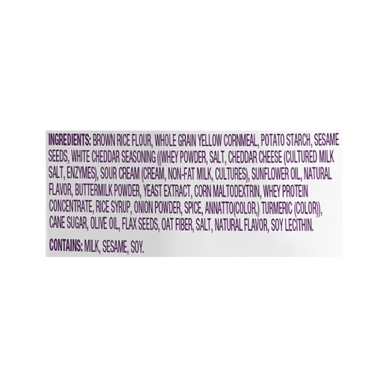 slide 2 of 3, Crunchmaster Multi-Grain Aged White Cheddar Flavored Crackers 4.0 oz, 4 oz