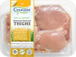 Crescent Boneless Chicken Thighs, 1.5 Lb