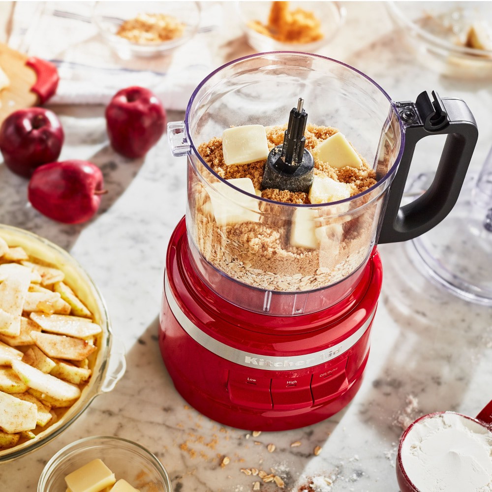 slide 6 of 6, KitchenAid 7-Cup Food Processor - Red, 7 cups