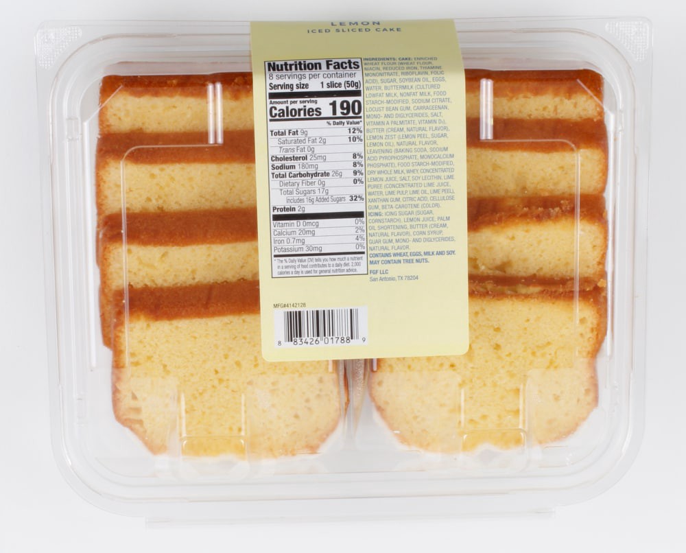 slide 3 of 4, Simple Joys Bakery Iced Lemon Sliced Loaf Cake, 14.1 oz