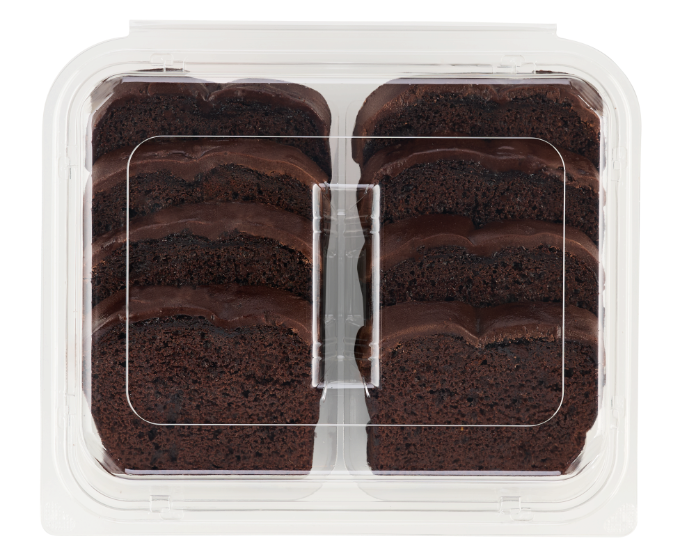 slide 2 of 2, Simple Joys Bakery Iced Double Chocolate Sliced Cake, 14.1 oz