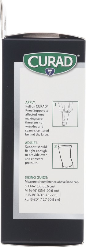 slide 3 of 4, Curad Flex Compression Support Knee Support XL 1 ea, 1 ct