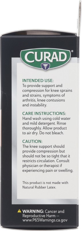 slide 4 of 4, Curad Flex Compression Support Knee Support XL 1 ea, 1 ct