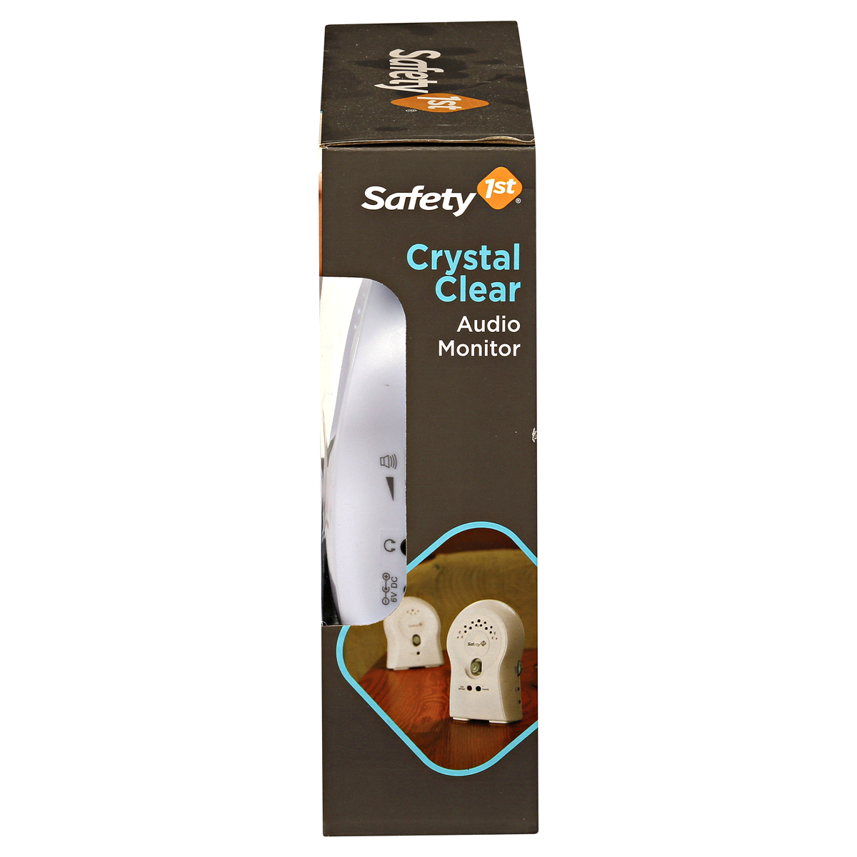 slide 4 of 6, Safety 1st Crystal Clear Audio Baby Monitor - White, 1 ct