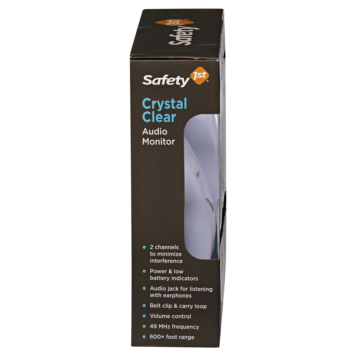 slide 5 of 6, Safety 1st Crystal Clear Audio Baby Monitor - White, 1 ct