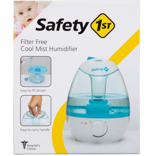 slide 1 of 1, Safety 1st Filter Free Cool Mist Humidifier - Blue, 1 ct