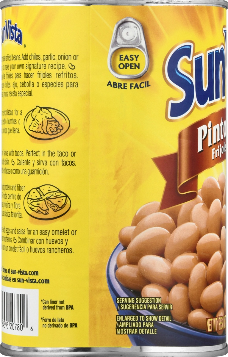 slide 8 of 10, SunVista Pinto Beans 40 oz, 40 oz