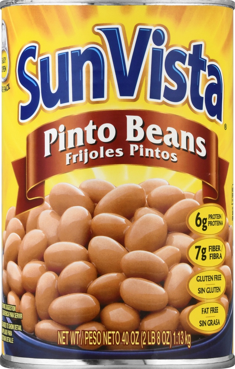 slide 2 of 10, SunVista Pinto Beans 40 oz, 40 oz