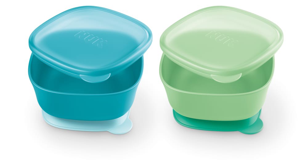 slide 2 of 4, Nuk Suction Bowls, 2 ct