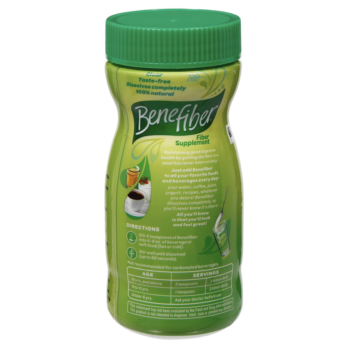 slide 3 of 3, Benefiber Fiber Supplement, 5.4 oz