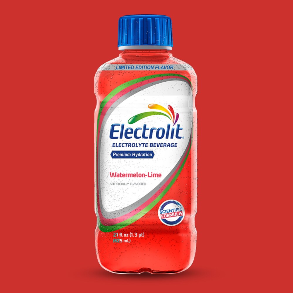 slide 5 of 5, Electrolit Premium Hydration Watermelon Lime Flavored Electrolyte Beverage, 21 fl oz bottle, 21 fl oz
