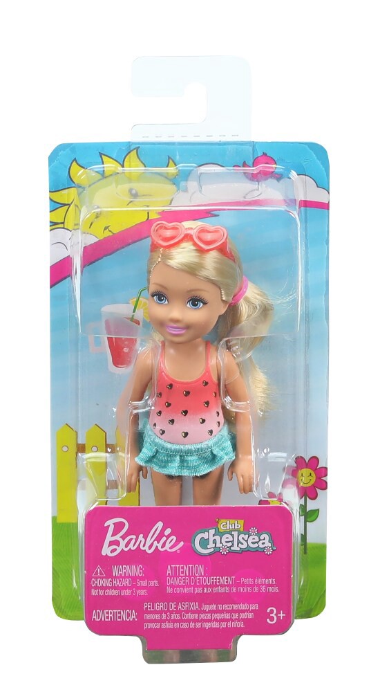 slide 2 of 2, Mattel Barbie Chelsea Swimming Doll, 1 ct