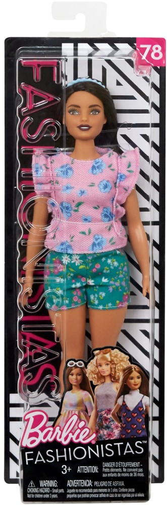 slide 2 of 2, Mattel Barbie Fashionistas Floral Frills Doll, 1 ct