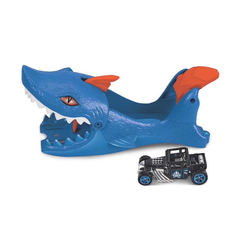 slide 4 of 4, Hot Wheels Toy, Shark Launcher, 1 ct
