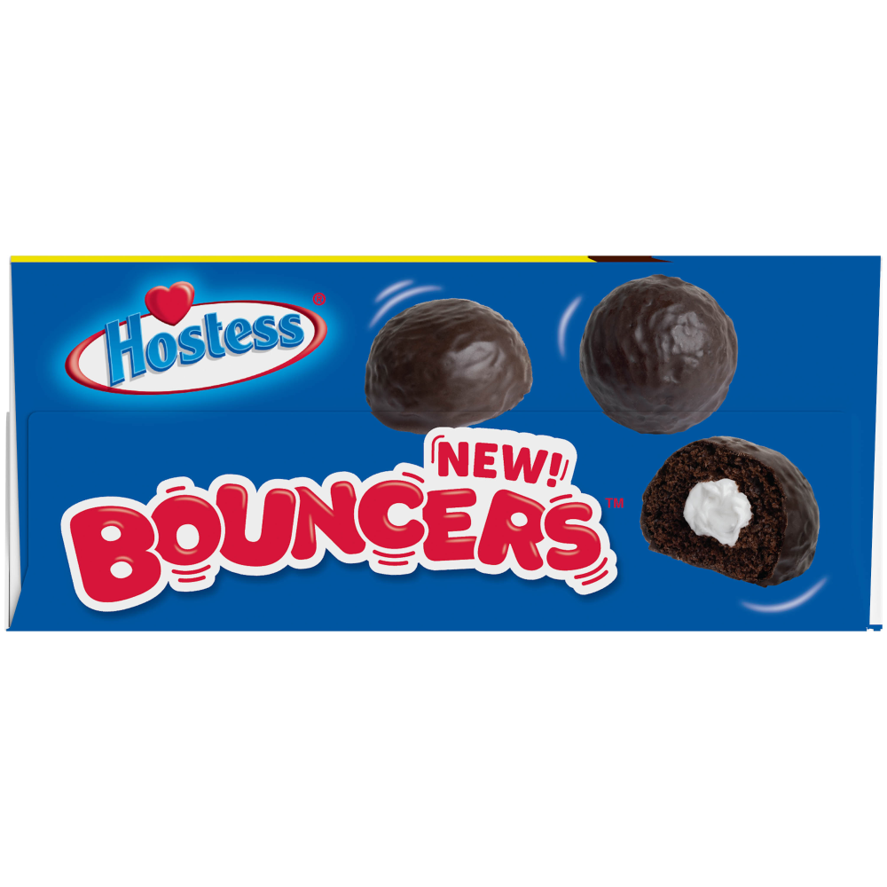 slide 4 of 4, Hostess Bouncers Chocolate Ding Dongs Mini Cakes, 5 ct / 9.95 oz