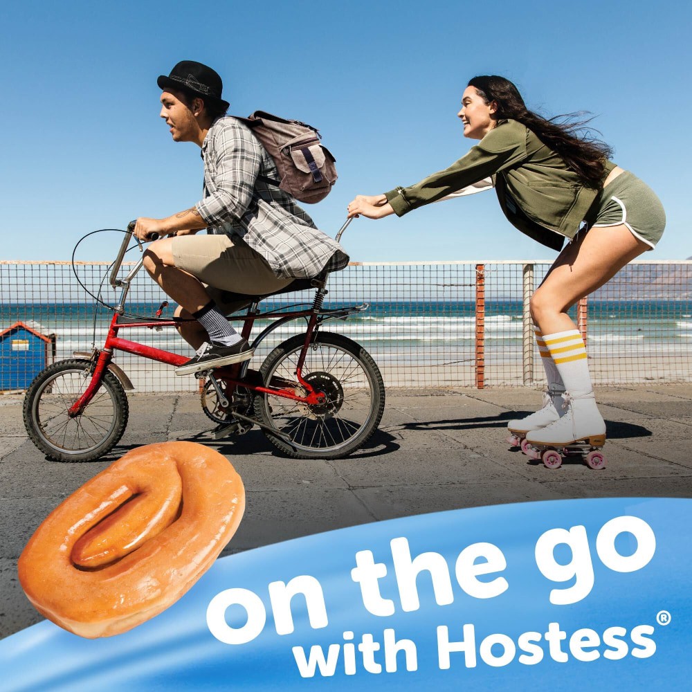 slide 2 of 6, HOSTESS Jumbo Glazed Honey Bun, Single Serve, 4.75 oz, 1 ct