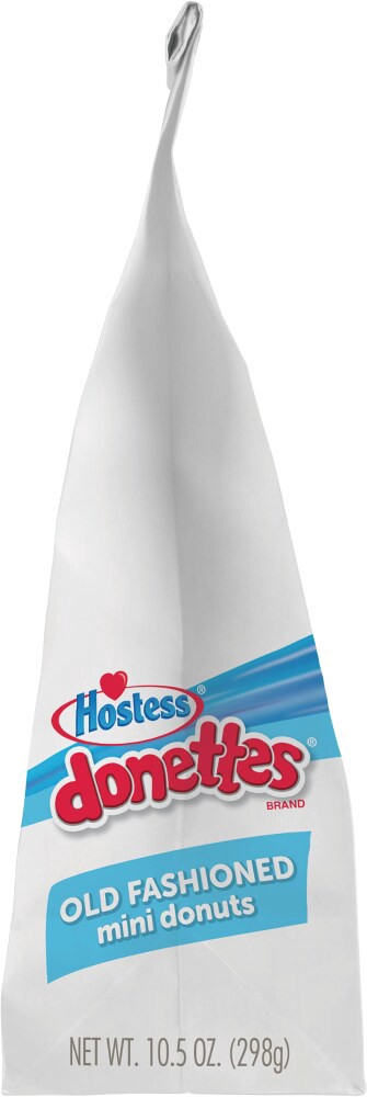 slide 5 of 6, Hostess Donettes, Old Fashioned Mini Donuts, 10.5 oz