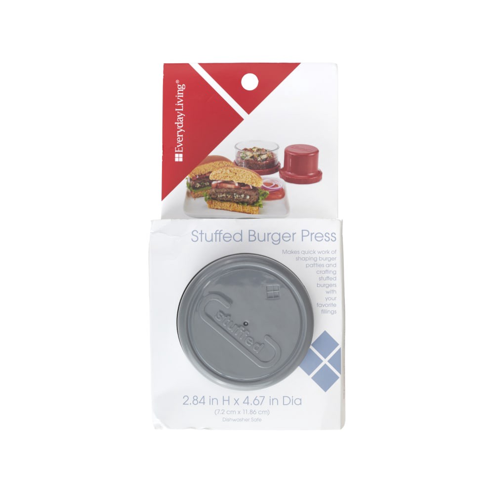 slide 2 of 4, Everyday Living Stuffed Burger Press, 1 ct